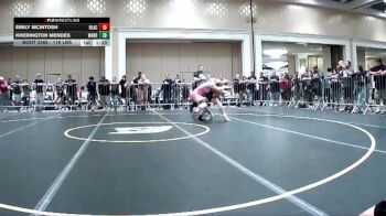 116 lbs Round Of 16 - Emily McIntosh, Black Flag Wr Ac vs Kherington Mendes, Warriors WC