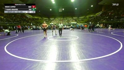 165 lbs Round Of 32 - Issac Lopez, North vs Kano Graves, Bishop Union