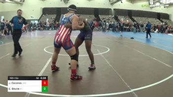 190 lbs Consolation - Jairo Caceres, Lindytakedownclub vs Esquire Boyce, St. Peter's Prep