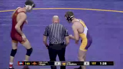 125 lbs - Kysen Terukina, Iowa State vs Brody Teske, UNI