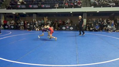 88 lbs Cons. Rd Of 16 - Austin Thome, Immortal Athletic WC vs Eli Batres, Southside Wrestling Club