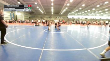 100 lbs Rr Rnd 3 - Colton Lowenfels, RedNose Wrestling School ES vs Kael Gephart, Buffalo Valley Wrestling Club EL Blue