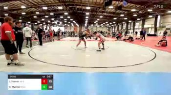 180 lbs Round Of 16 - Jayden Hamm, 4M Ride Out vs Noah Mathis, POWA