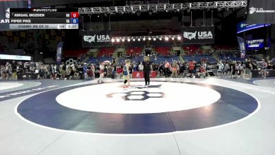 130 lbs Champ. Rd Of 32 - Abigail Mozden, OH vs Piper Pike, CA