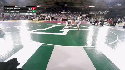 Boys 1B/2B 157 Cons. Round 5 - Lincoln Wright, Freeman vs Peyton Bailey, Jenkins (Chewelah)