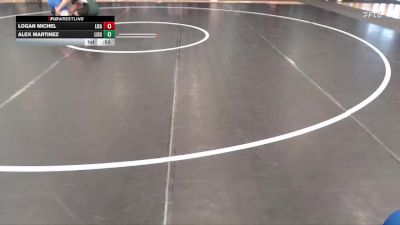 141-145 lbs Round 1 - Logan Michel, Lincoln East vs Alex Martinez, Lincoln Southwest