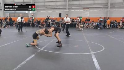 100 lbs Round 2 (6 Team) - Stephen Cheek, Brecksville vs Sawyer Akel, Florida Scorpions