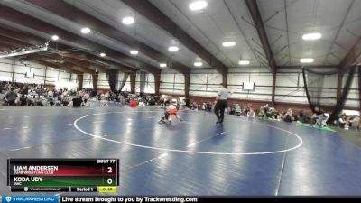 45 lbs Semifinal - Koda Udy, JWC vs Liam Andersen, Juab Wrestling Club