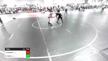 122 lbs Rr Rnd 4 - Aj Russell, Bluestarr Grappling vs Satoshi Davis, Gold Rush Wr Ac