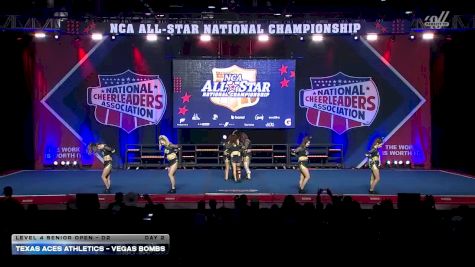 Texas Aces Athletics - Vegas Bombs [2026 L4 Senior Open - D2 Day 2] 2026 NCA All-Star National Championship