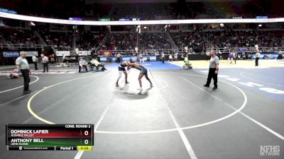 II-160 lbs Cons. Round 2 - Dominick LaPier, Ausable Valley vs Anthony Bell, John Glenn