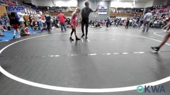 67-70 lbs Rr Rnd 5 - Emma Mejia, Norman Grappling Club vs Avery Wagner, Choctaw Ironman