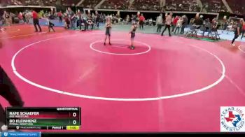 65 lbs Quarterfinal - Rafe Schaefer, Rise Wrestling vs Bo Kleinhenz, Pitbull Wrestling