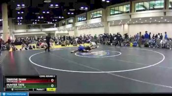 195 lbs Semis & Wb (16 Team) - Dwayne Shaw, Wellington vs Hunter Tate, Alpha Wrestling