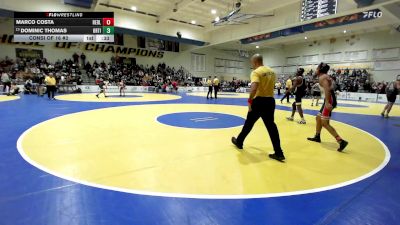 135 lbs Consi Of 16 #2 - Marco Costa, Redlands East Valley vs Dominic Thomas, Orting (WA)