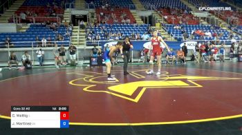 145 lbs Cons 32 #2 - Cooper Wettig, Illinois vs Jp Martinez, Oklahoma