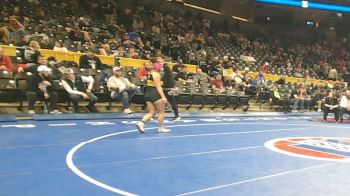 155 Class 1 lbs Champ. Round 1 - Morgan Crawford, Kirksville vs Analeigh Winchell, Cassville