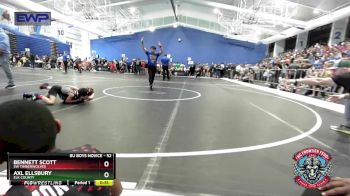 52 lbs Quarterfinal - Bennett Scott, SW Timberwolves vs Axl Ellsbury, Elk County