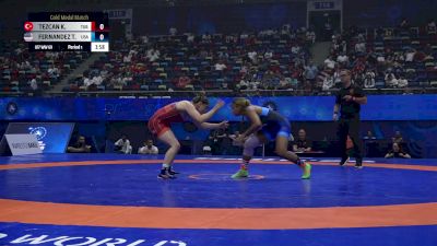 69 kg Final 1-2 - Kiymet Tezcan, Turkiye vs Taina Fernandez, United States
