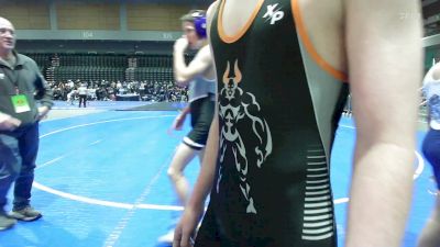 120 lbs Consi Of 32 #1 - Nicholas Garrett, Apple Valley vs Riley Ballard, Gilroy