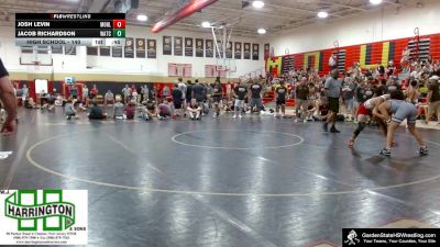 High School - 140 lbs Consolation Round 2 - Josh Levin, Morris Hills vs Jacob Richardson, Watchung Hills