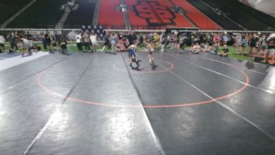67-70 lbs Semis - Nathan Moore, Idaho vs Jag Obrien, Utah