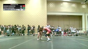 123 lbs Round Of 16 - Addison Bernstein, Durham vs Apphia Gutierrez, Subkids