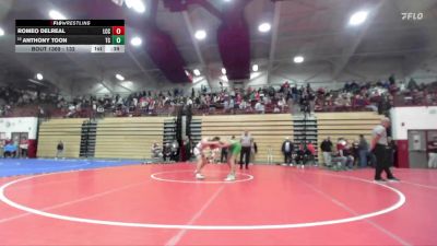 132 lbs Cons. Round 3 - Anthony Toon, Triton Central vs Romeo DelReal, Lafayette Central Catholic