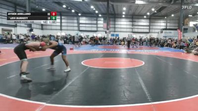 132 lbs Champ. Round 2 - Levi Burkett, Legacy Dragons vs Ayden Arellano, University Schools