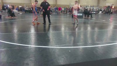 144 lbs Round Of 16 - Nikolas Gray, Wellington Wrestling vs Aston Claxon, Youth Impact Center Wrestling Club