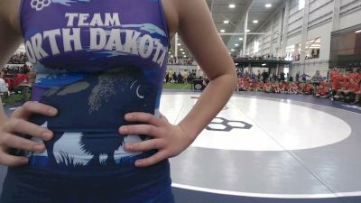135 lbs Aliyah Guerra, Illinois vs Aubree Cowan, North Dakota Blue
