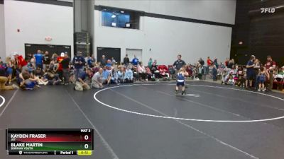 62 lbs Cons. Semi - Kayden Fraser, JET vs Blake Martin, Dorman Youth