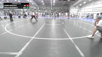 182 lbs Rr Rnd 1 - Hamde Abduljelil, Indiana Outlaws Yellow vs Keigan Reisenbeck, CKWA