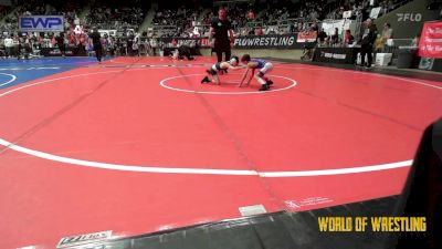 52 lbs Consi Of 8 #1 - Louie Bringus, Greater Heights Wrestling vs Jace Strittmatter, Young Guns