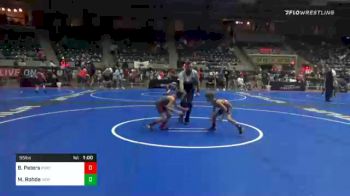 55 lbs Consolation - Brody Peters, Team Porcelli vs Maxton Rohde, New Mexico Wolfpack