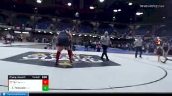 285 lbs Champ. Round 2 - Alex Pasquale, Lemont vs Tyler Fortis, Maine South