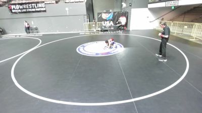81 lbs Cons. Sub-semis - Charlotte DiFrancisco, RBWC (Rancho Bernardo Wrestling Club) vs Brielle Ramiro, Tulare Titans Wrestling Club