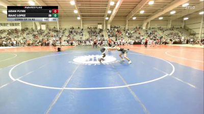 126 lbs Consi Of 64 #1 - Aidan Flynn, NJ vs Isaac Lopez, NM