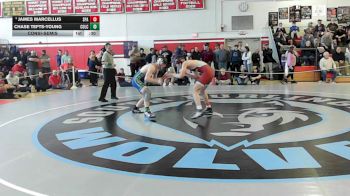150 lbs Consolation - James Marcellus, Spaulding vs Chase Tefts-Young, Colchester