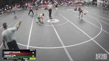 1A/2A 182 Quarterfinal - Garrett Williams, Chesnee vs Thomas Curl, Bishop England