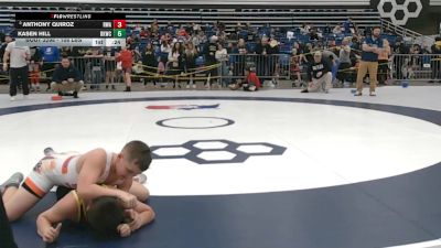 108 lbs Champ. Rd Of 16 - Anthony Quiroz, Region Wrestling Academy vs Kasen Hill, Bad Karma Wrestling Club