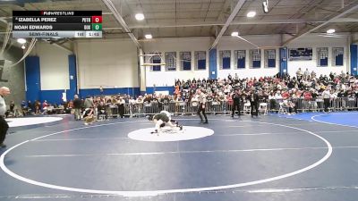 114 lbs Semifinal - Izabella Perez, Putnam vs Noah Edwards, Duxbury