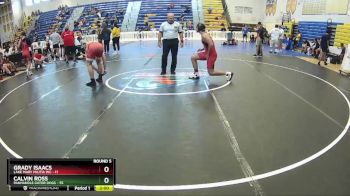 215 lbs Round 5 (8 Team) - Calvin Ross, Panhandle Gator Dogs vs Grady Isaacs, Lake Mary Militia WC