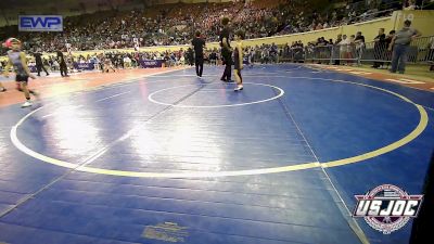 61 lbs Round Of 32 - Kasen Shouse, Cowboy Wrestling Club vs Brooks Ewertz, CYWC