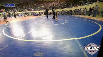 61 lbs Round Of 32 - Kasen Shouse, Cowboy Wrestling Club vs Brooks Ewertz, CYWC