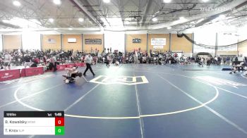 126 lbs Quarterfinal - Brycen Kowalsky, Mt. Ararat/Brunswick vs Tyler Knox, Saint John's Prep