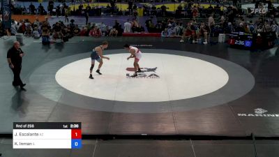 144 lbs Rnd Of 256 - John Escalante, AZ vs Kaden Inman, IL