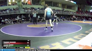 157 lbs Semis & Wb (16 Team) - Tanner Wagner, Norfolk vs Daven Hames, Cheyenne East