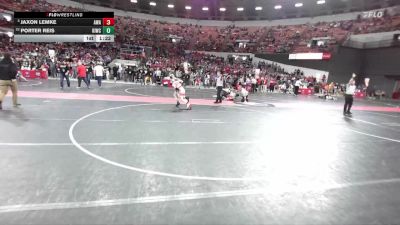 85 lbs Cons. Round 4 - Porter Reis, Kewaskum Indians Wrestling Club vs Jaxon Lemke, Askren Wrestling Academy