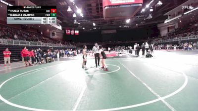 135 lbs Cons. Round 2 - Thalia Rosas, Lincoln (Stockton) vs Makayla Campos, Enochs